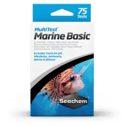 Buy Seachem MultiTest Marine Basic online, marine water testing kit for Ph alkaline ammonia nitrate nitrite