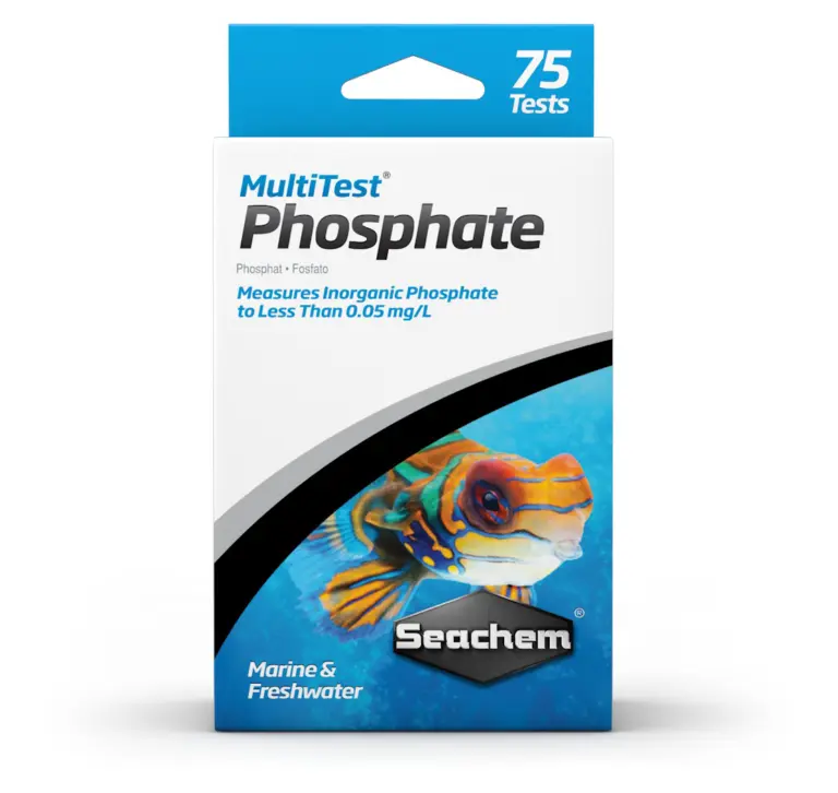 Buy Seachem MultiTest Phosphate online, Combines the Phosphate, Silicate, and Iodine/Iodide testing kits for aquarium