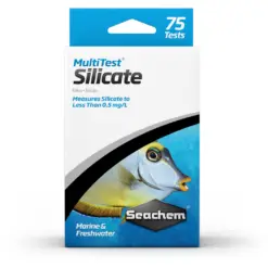 Buy Seachem MultiTest Silicate online, pMeasures silicates to less than 0.5 mg/L in aquarium