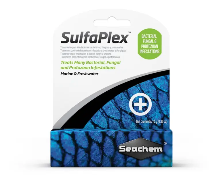 Buy Seachem SulfaPlex online, water conditioner, aquarium medicine, medication