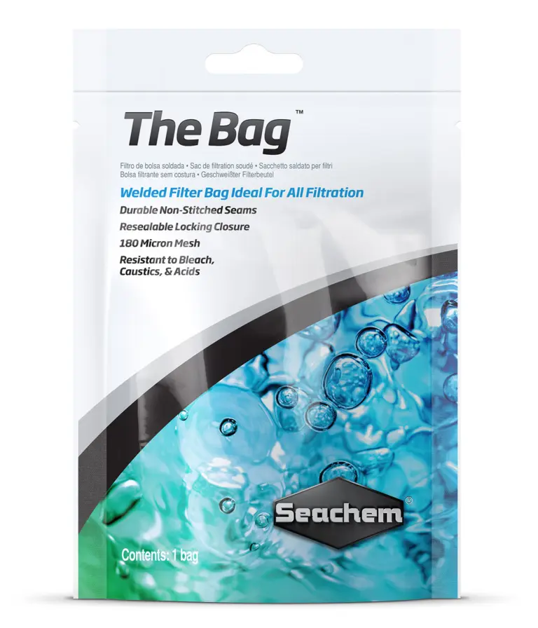 Buy Seachem The Bag online, filter media bag for aquarium filter