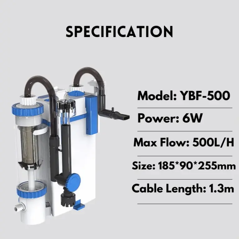 Buy SunSun YBF-500 Series Hang On Canister Filter, best aquarium hang on filter, hob filter for planted aquarium, ybf 500, sunsun aquarium filter