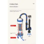 Buy SunSun YBF-500 Series Hang On Canister Filter, best aquarium hang on filter, hob filter for planted aquarium, ybf 500, sunsun aquarium filter
