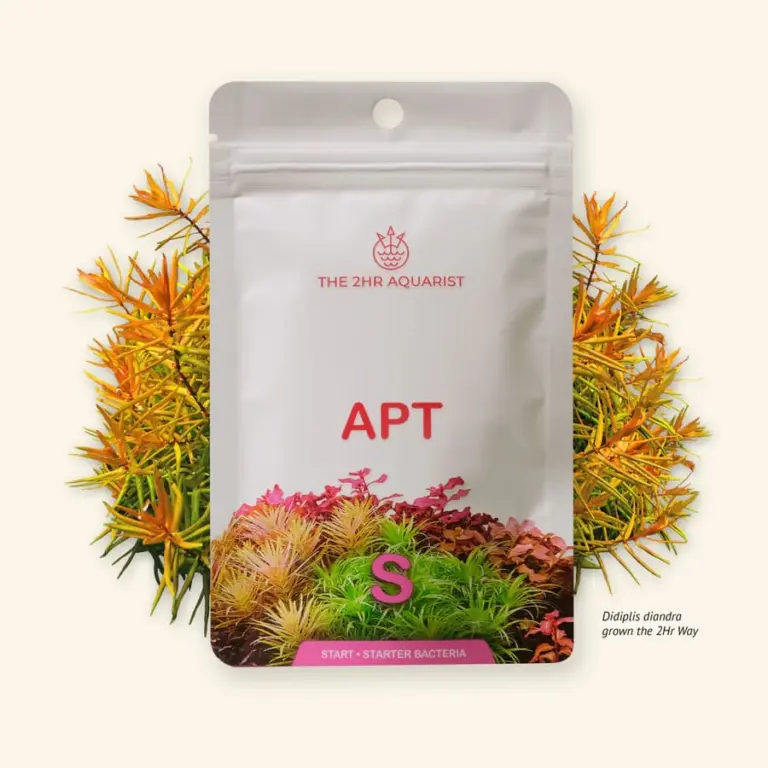 APT Start, substrate booster, aquarium bacteria starter, planted tank cycling, aquasoil additive, new tank setup, aquascaping startup kit, bacterial inoculant aquarium, ammoniacal nitrogen substrate, root zone fertiliser, 2Hr Aquarist substrate booster, tank startup solution