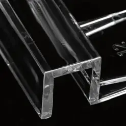 acrylic cover clip, aquarium lid clip, transparent tank clamp, rimless aquarium clip, glass lid holder, aquarium cover clamp, lid support clip, acrylic tank accessory, aquarium glass clamp, pack of 4 clips