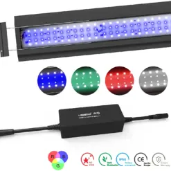 wrgb aquarium light, rgbw aquarium light, aquarium light 60cm, aquarium light 90cm, aquarium light 120cm, best aquarium light for plants, planted tank light, led aquarium light for plants, ledstar aq-j60 ii, ledstar aq-j90 ii, ledstar aq-j120 ii, rgbw light for fish tank, full spectrum aquarium light, wrgb led for aquascape, led light for aquascaping, aquarium lighting india, rgb aquarium light