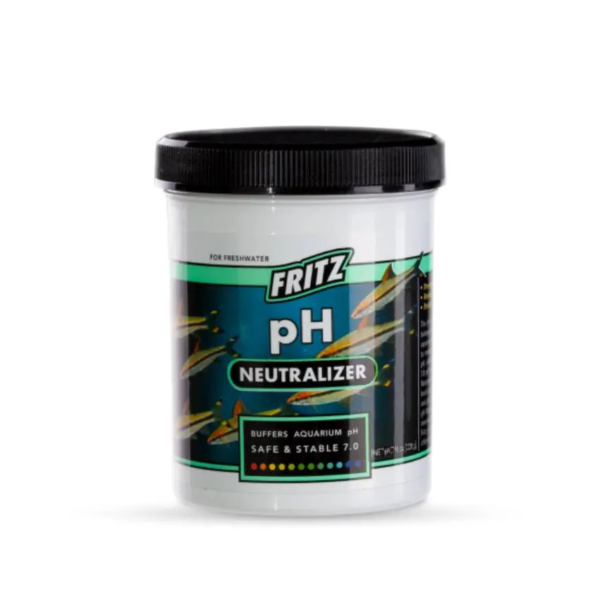 Fritz pH Neutralizer – Buffer & Detoxifier for Aquarium Water Fritz pH Neutralizer, aquarium pH stabilizer, pH 7 buffer, neutralize chlorine ammonia, freshwater pH control, marine pH buffer, aquarium water detoxifier, pH adjustment powder, buffered aquarium pH, Fritz Aquatics pH neutralizer, 227g pH neutralizer, 1 lb pH buffer