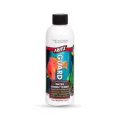 FritzGuard, aquarium water conditioner, chlorine remover, heavy metal detoxifier, aloe vera aqua conditioner, vitamin E slime coat, pH balanced conditioner, freshwater marine water conditioner, aquarium electrolyte supplement, overdose proof conditioner, FritzGuard 4oz, 8oz, 16oz, 1 gallon