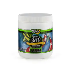 Fritzpond FritzZyme 360 dry, pond biological cleaner, sludge digester powder, freshwater probiotic cleaner, heterogeneous bacteria pond, dry sludge remover, pond filter booster, 340g pond cleaner, shelf-stable pond bacteria, non-toxic pond treatment