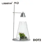 LEDSTAR AQ-DOT Ver2, AQ-DOT II, WRGB nano light, desktop terrarium lamp, USB WRGB plant light, touch control nano LED, dew collection jar light, wabi kusa lamp, 7W USB desktop LED, ecological bottle light, stainless steel plant lamp