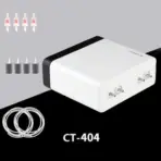 Sunsun CT‑404, 4‑way air pump, aquarium air pump kit, multi-outlet air pump, quiet air pump, sponge filter air pump, hydroponic air pump, low-noise aquarium aerator, Sunsun air pump 8 W