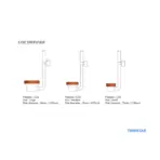 Twinstar CO2 diffuser, acrylic CO2 diffuser, microbubble CO2 diffuser, bubble counter diffuser, nano aquarium CO2, planted tank CO2 diffuser, durable CO2 diffuser, Twinstar diffuser Small Medium Large, ceramic CO2 disk, efficient CO2 dissolution, acrylic planted tank diffuser