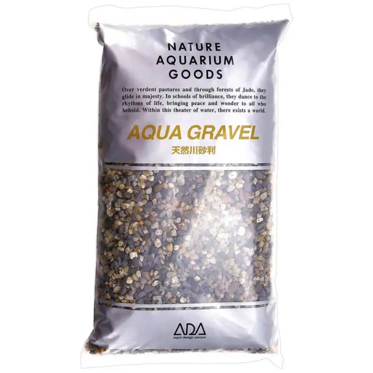 ADA Aqua Gravel, natural aquarium gravel, river gravel substrate, inert aquarium gravel, decorative aquarium gravel, under-gravel filter gravel, planted tank gravel, Japanese river gravel, cosmetic aquarium gravel, 2‑5 mm aquarium gravel
