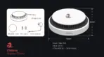 Buy Chihiros Magnetic Light 2, USB aquarium light, nano tank LED, Chihiros nano LED light, My Chihiros app lighting, RGB terrarium LED, Wabi-Kusa light, magnetic aquarium LED, 5V 3A aquarium light, compact aquarium light, Chihiros USB RGB light, planted tank nano light