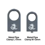 Chihiros Metal Pipe Clamp, aquarium light clamp, Chihiros LED mounting bracket, aquarium pipe mount, stainless steel light clamp, Chihiros light accessory, adjustable light clamp, canopy light mount, rotatable LED clamp