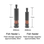 Buy Chihiros Fish Food Feeder, nano aquarium feeder, precision fish feeder, 1.5 mm pellet feeder, manual aquarium food dispenser, acrylic food feeder, Chihiros feeding tool, overfeeding prevention feeder, small tank fish feeder, adjustable food dispenser
