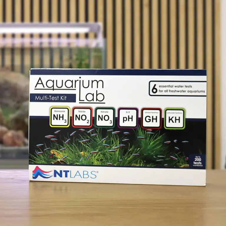 Buy NT Labs Master Test Kit, Aquarium Lab Multi-Test Kit, 6-in-1 aquarium test, ammonia nitrite nitrate pH GH KH test, liquid drop test kit, aquarium water testing kit, 200 aquarium tests, precise aquarium test kit, NT Labs water quality tester