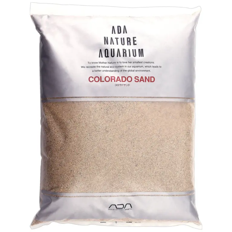 ADA Colorado Sand, cosmetic aquarium sand, red accent sand, Wabi‑Kusa sand, decorative aquarium sand, planted tank sand accent, inert decorative sand, aquarium path sand, small-grain accent sand