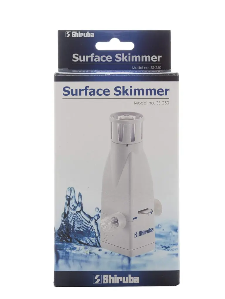 Shiruba Surface Skimmer SS-250, aquarium surface skimmer India, black aquarium surface skimmer, white aquarium surface skimmer, Shiruba SS-250 price India, best aquarium skimmer for planted tanks, aquarium oil film remover, surface skimmer for freshwater aquarium, Shiruba skimmer review, aquarium skimmer online India