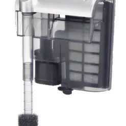 Shiruba XB2060 hang on filter, Shiruba XB-2060 HOB filter, small aquarium filter India, nano tank hang on filter, efficient hang on back filter, auto restart filter India, Taiwan made aquarium filter, adjustable flow filtration filter, 400 lph hang on filter