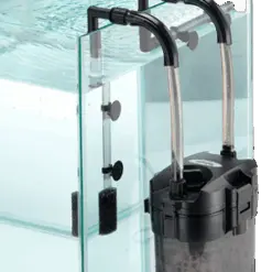 Shiruba XB305 external filter, Shiruba XB-305 canister filter, compact external filter India, 440 lph external filter, nano tank canister filter, Shiruba external filter India, Taiwan made aquarium filter India, low energy canister filter, hang on external filter