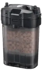 Shiruba XB305 external filter, Shiruba XB-305 canister filter, compact external filter India, 440 lph external filter, nano tank canister filter, Shiruba external filter India, Taiwan made aquarium filter India, low energy canister filter, hang on external filter