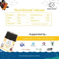 buy zewa goldfish bites fish food, buy goldfish food online India, best goldfish food for growth, slow sinking goldfish pellets, aquarium goldfish food India, nutritious goldfish feed, floating bites for goldfish, high quality goldfish food, color enhancing goldfish pellets, fish food for fancy goldfish