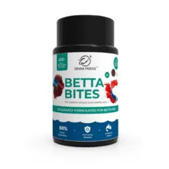 Buy Zewa betta bites fish food, buy betta food online India, best food for betta fish, floating pellets for bettas, high protein betta bites, aquarium betta food India, color enhancing food for bettas, siamese fighting fish food, small bites for betta fish, premium betta pellets India