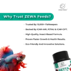 Buy Zewa betta bites fish food, buy betta food online India, best food for betta fish, floating pellets for bettas, high protein betta bites, aquarium betta food India, color enhancing food for bettas, siamese fighting fish food, small bites for betta fish, premium betta pellets India