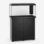 Buy Juwel Primo 110 LED, Novolux LED lighting aquarium, energy-efficient LED aquarium, aquarium with condensation control cover, feeding hatch aquarium, TÜV GS certified aquarium, 110L aquarium, JUWEL automatic feeder compatible, modern aquarium design, compact LED aquarium