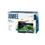 Buy Juwel Primo 70 LED aquarium, Novolux LED lighting, energy-efficient aquarium light, aquarium with feeding hatch, condensation control aquarium cover, TÜV GS certified aquarium, 60 liter aquarium, compact aquarium with LED, JUWEL automatic feeder compatible, modern aquarium design, bright LED aquarium india