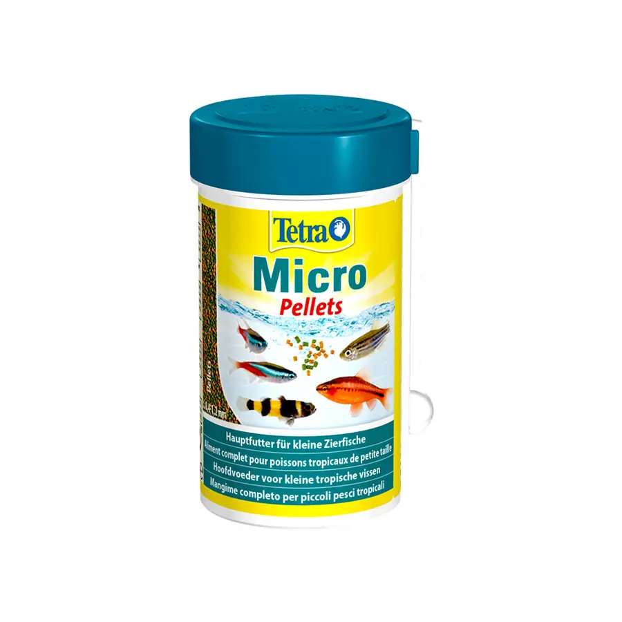 Tetra-Micro-Pellets-46gm Buy Tetra Micro Pellets, Tetra fish food India, Tetra Micro Pellets 46g, small fish food pellets, slow sinking micro pellets, fish food for tetras and rasboras, guppy food pellets India, aquarium food for small tropical fish, best fish food for small fish, Tetra tropical pellets