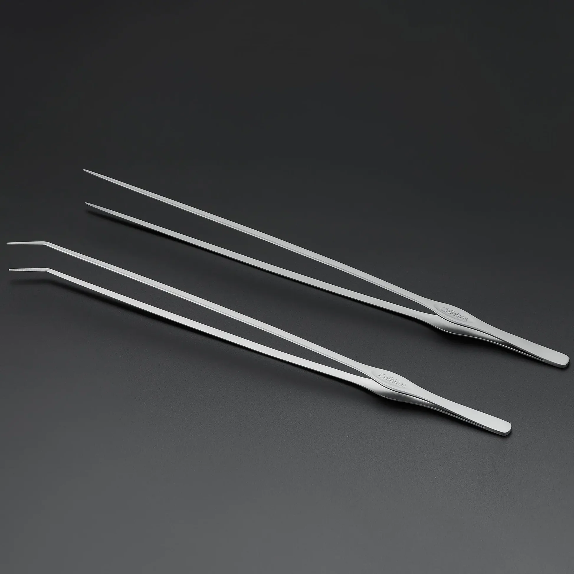Chihiros-45cm-Straight-and-Curved-Tweezer-Chihiros-Aquatic-Studio Buy Chihiros 45cm tweezers India, Chihiros straight tweezers, Chihiros curved tweezers, Chihiros aquascaping tools India, stainless steel aquarium tweezers 45cm, long tweezers for planted tank, Chihiros planting tools India, aquascape tweezers straight curved, Chihiros aquascaping accessories, buy Chihiros tweezers online India
