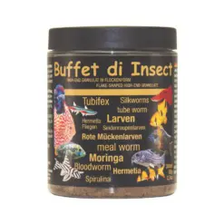 discusfood buffet di insect flatgranulate, insect protein fish food india, flat granulate fish feed, discusfood insect granules 65g, natural fish food for discus, high protein insect feed, sustainable aquarium fish food, tropical fish insect granules, premium soft granulate for cichlids, discusfood flat granulate india