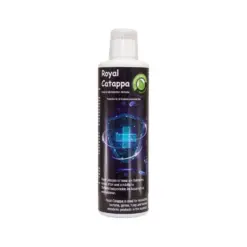 discusfood catappa royal, catappa royal 500ml, indian almond leaf extract for aquariums, catappa water conditioner india, discus water conditioner, betta blackwater tonic, catappa leaf liquid for fish tanks, tropical fish water treatment, aquarium tannin solution, discusfish care products india