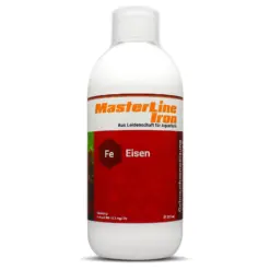 Buy MasterLine Iron, MasterLine Iron India, aquarium iron fertiliser, iron supplement for planted tanks, iron deficiency aquarium plants, MasterLine liquid fertiliser, red plant enhancer aquarium, CO2 planted tank fertiliser, iron dosing for aquascape, MasterLine nutrients India