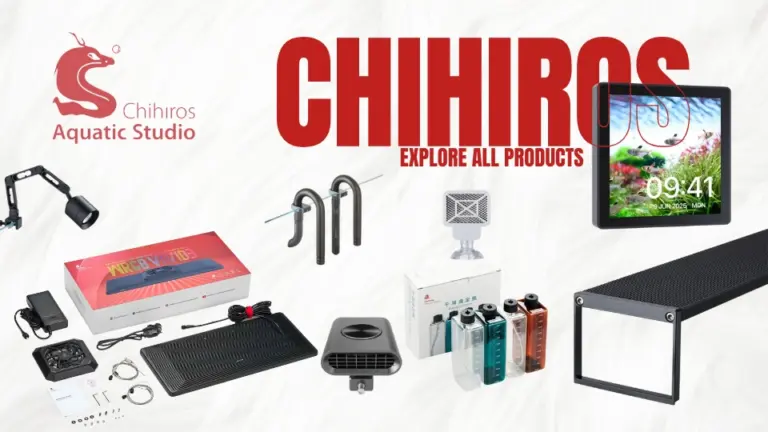 by chihiros products, wrgb, vivid 2, vivid 3, doctor mate, bluetooth