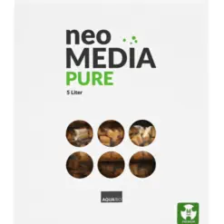 Buy Aquario Neo Media India, Neo Media Pure Soft Hard, biological filter media planted tank, shrimp tank filter media, high porosity ceramic media, advanced aquarium bio media, ammonia nitrite removal media, aquascaping filter media, Neo Media review India