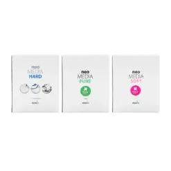 Buy Aquario Neo Media Quad India, Neo Media Quad Pure Soft, quad channel bio media aquarium, high porosity filter media, shrimp safe bio media, planted tank biological media, ceramic filter media quad design, ammonia nitrite removal aquarium, canister filter bio media India