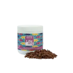 Buy Life AAYU Cichlid Regular, cichlid food India, African cichlid pellets, American cichlid diet, spirulina cichlid food, floating pellets for cichlids, mbuna fish food, peacock cichlid food, angelfish pellet diet, aquarium cichlid food
