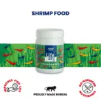 Buy Life AAYUH Shrimp Regular, shrimp food India, 15g shrimp food, 30g shrimp food, neocaridina food, caridina shrimp diet, daily shrimp pellets, spirulina shrimp food, sinking shrimp pellets, aquarium shrimp food India