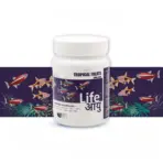 Buy Life AAYU Tropical Treats, tropical fish treat pellets, small medium large fish food, aquarium treat food India, guppy tetra treat food, community fish treat pellets, barbs gourami fish food, low waste aquarium pellets, colour enhancing fish treat, immune boost fish food