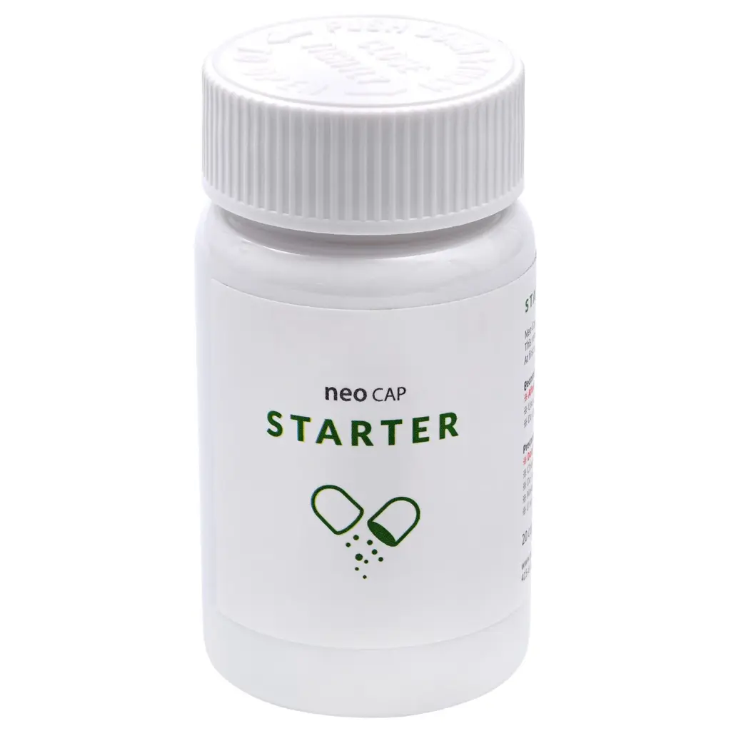 Aquario Neo Cap Starter India, aquarium cycling booster, aquarium start-up bacteria capsules, shrimp tank cycling supplement, planted tank bacteria starter, ammonia nitrite control for new aquariums, Neo Cap Starter review, aquarium start-up kit India, beneficial bacteria for new tanks