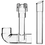 Buy Aquario Neo Skimmer India, Neo surface skimmer, aquarium protein film remover, 13mm aquarium skimmer, 17mm aquarium skimmer, Aquario skimmer India, surface film remover planted tank, aquarium surface cleaner India, canister filter skimmer, aquascaping skimmer India
