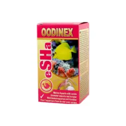 Buy eSHA Oodinex India, marine velvet treatment aquarium, copper free fish medication, Ich treatment saltwater, freshwater parasite cure India, Oodinium treatment aquarium, eSHA Oodinex velvet cure, reef safe parasite treatment, planted tank safe parasite medication, fish parasite medicine India