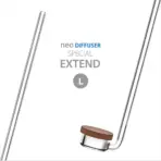 Buy Aquario Neo extend special diffuser India, CO2 extend diffuser, planted tank CO2 diffuser, acrylic CO2 diffuser India, nano tank CO2 diffuser, tall aquarium CO2 diffuser, Aquario CO2 diffuser small medium large, microbubble CO2 diffuser India, high tech planted tank CO2 equipment