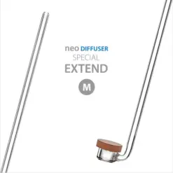 Buy Aquario Neo extend special diffuser India, CO2 extend diffuser, planted tank CO2 diffuser, acrylic CO2 diffuser India, nano tank CO2 diffuser, tall aquarium CO2 diffuser, Aquario CO2 diffuser small medium large, microbubble CO2 diffuser India, high tech planted tank CO2 equipment