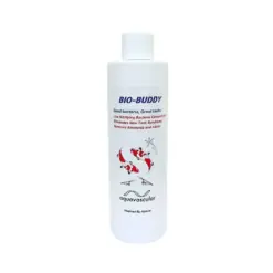 Buy Aquavascular Bio Buddy, aquarium beneficial bacteria India, nitrifying bacteria aquarium, tank cycling bacteria, reef safe bacteria supplement, freshwater marine bacteria culture, ammonia nitrite control aquarium, biofilter booster aquarium, planted tank bacteria supplement, aquarium water clarity bacteria