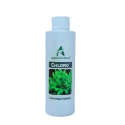 Buy Aquavascular Chloro, macroalgae chlorophyll booster, reef safe macroalgae fertilizer, chaeto growth enhancer, marine refugium algae supplement, macroalgae nutrient export fertilizer, chlorophyll enhancer aquarium, Caulerpa growth booster, Ulva macroalgae fertilizer, marine algae nutrient solution