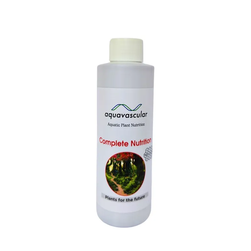 Buy Aquavascular Complete Nutrition, all-in-one aquarium fertilizer, planted tank fertilizer India, NPK aquarium fertilizer, macro micro nutrients aquarium, liquid fertilizer for planted tank, aquascaping complete fertilizer, shrimp safe aquarium fertilizer, aquarium plant growth booster, CO2 and non CO2 tank nutrients
